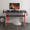 Ergonomic Gaming Desk R-Shaped Racing Computer Table Workstation Home Office
