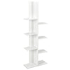 7 Tier Bookshelf Display Bookcase Tree Shaped Storage Rack Shelves Plant Stand