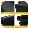 2 PCS Kids Sofa Set 2 Seat Children Couch Upholstered Armchair Lounge W/ Ottoman
