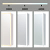 Single Door Led Medicine Cabinet with Mirror 50*70CM Bathroom Wall 3 Color Mode