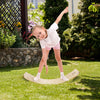 Wooden Balance Board Birch Wobble Board Yoga Rocker Leaning Toy for Kids Adults