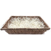Small Wicker Gift Hamper Basket Him / Her DIY Craft Storage Box Empty Tray