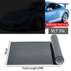 Car Window Tint Film Kit Tinting Super Black Limo 5%,15%,35%,50% Glass HD Film