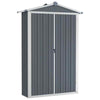 Garden Shed Galvanised Steel Outdoor Tool Storage Shed Multi Colours
