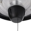 750/1500W Ceiling Electric Patio Heater Garden Infrared Space Warmer Pull Cord