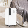 16L Portable Quiet Dehumidifier for Home, Electric Air De-Humidifier w/4 Wheels