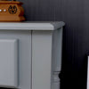 Slim Console Table Grey with Drawers Sideboard TV Stand Unit Narrow Hallway