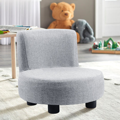 Kids Children Chair Sofa Seat Fabric Padded Armchair Playroom Bedroom Furniture