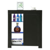 Modern Cabinet Cupboard sideboard - Matt Body and High Gloss Doors + LED Light!