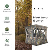 3 Person Portable Hunting Blind Pop-Up Shooting Ground Blind Tent Mesh Windows