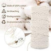 Macrame Cotton Cord Tool for Wall Hanging DIY Craft Wooden Sticks/Rings/B