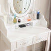 Modern Dressing Table Vanity Table Makeup Desk Dresser Set Home Bedroom Woman BN