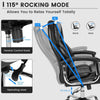 Leather Office Chair Executive Computer Chair Big & Tall Ergonomic Padded Chair