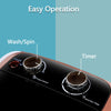 Mini 3kg Dorm Portable Washing Machine 2-in-1 Tub Compact Dryer Laundry Washer