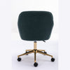 Home Office Study Desk Chair 360° Swivel Height Adjustable Computer Chair Green