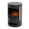 1800W Burning Electric Fireplace Log Flame Effect Fire Heater Stove Bucket Stand