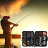 177Pcs Fishing Accessories Set With Tackle Box Fishhook Swivels Ball Float