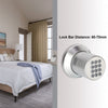 Smart Digital Electronic Door Lock Keypad Security Handle Door w/Key Night light