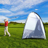 Foldable Golf Net Training Aid Practice Driving Net Cage System Hitting Chipping