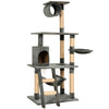 Large Cat Tree Cat Play Tower House Activity Center W/ Hammock & Scratching Post