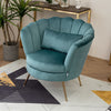 Velvet Upholstered Armchair 2 Seater Couch Sofa Chair Living Room Furniture
