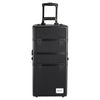 3 in 1 Large Makeup Cosmetic Hairdressing Vanity Beauty Storage Case Trolley Box