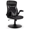 Ergonomic Gaming Chair High Back Leather Rocking Racing Chair W/ Lumbar Support