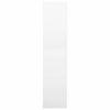 Office Cabinet White 90x40x180 Steel V5U8