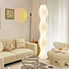 Floor Lamp Colour Changing Bright Light Standing Lamp with White Shade Art Deco