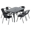 Garden Stackable Chair Seater Waterproof Outdoor Heavy Duty Strong Stacking Seat