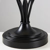 Barley Twist Table Lamp Traditional Glass Living Room 47CM Tall Light LED Bulb