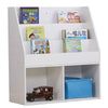 Kids Bookcase Book Shelf Storage Display Rack Organizer Holder White