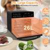 3-in-1 Air Fryer 26L LED Multi Cooker Oven Low Fat Healthy Digital Display 1700W