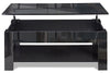 High Gloss Coffee Table With Storage Lift Top Up Modern Living Room Furniture