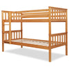 Double Bunk Bed 3FT Single Bed With Stairs For Kids Children Pine Wooden Frame