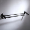 Wall Mounted Towel Rail Bar Holder Shelf Bathroom Storage Rack Stand Hanger Tool