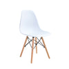 Dining Table and Chairs 2 4 6 Set Wooden leg Retro Room Chair White Kitchen