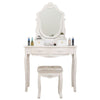 Modern Dressing Table Vanity Table Makeup Desk Dresser Set Home Bedroom Woman BN