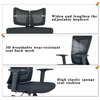 Office Chairs Mesh High Back Ergonomic Boss Chair Adjustable Height and Headrest