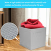 6pcs Foldable Storage Collapsible Box Home Clothes Organizer Fabric Cube UK