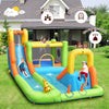 Bounce Castle House Multifunction Inflatable Bouncy Playhouse w/Trampoline Slide