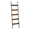Blanket Ladder Towel Rack Towel Ladder 5-Tier Wall-Leaning Blanket Rack