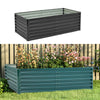 Garden Raised Vegetable Grow Bed Anti-corrosion Metal Flower Planter Box