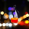6-36PC Glass Teardrop Shaped Tea light Candle Holders Bauble Wedding Centerpiece