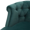 Chesterfield Vintage Armchair Green Club Scroll Arm Chair Lounge Sofa Fireside