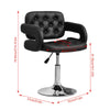 Beauty Salon Chair PU Leather Barber Hairdressing Swivel Chair Kitchen Bar Stool