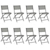 9 Piece Outdoor Dining Set Steel Y3D2