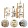 3/4 Tier Plant Pots Ladder Shelf Storage Unit Display Stand Bathroom Rack