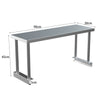 Commercial Kitchen Stainless Steel Single/Double Tiers Overshelf For Prep Tables