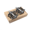 Mountain Bike MTB Bicycle Cycling Alloy Flat Platform Bearing Pedals 9/16 Inch